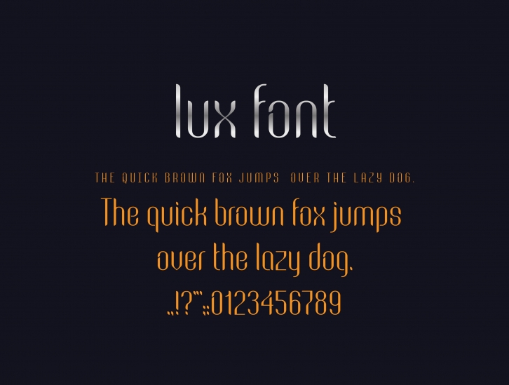 Lux Font Download