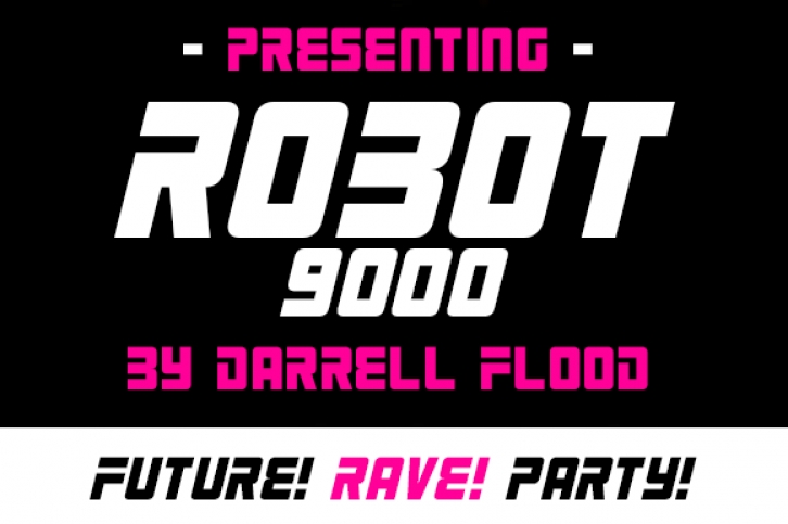 Robot 9000 Font Download