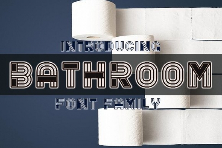 Bathroom Font Download
