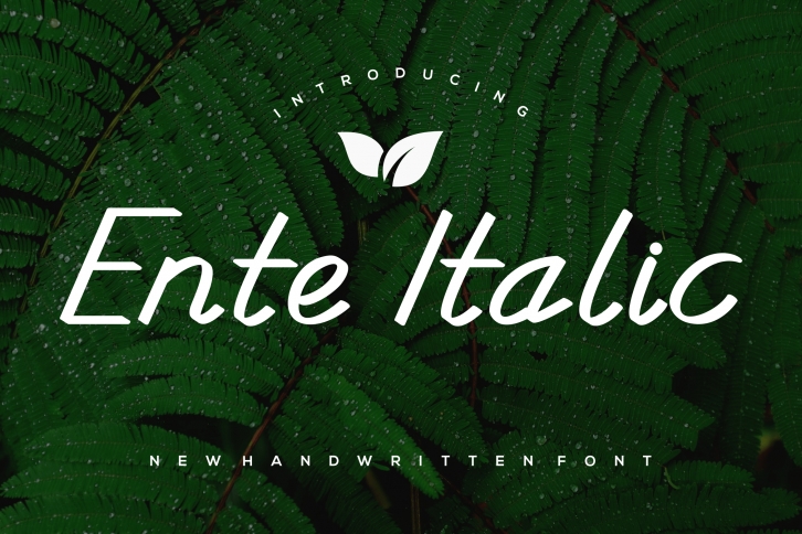 Enteitalic Font Download