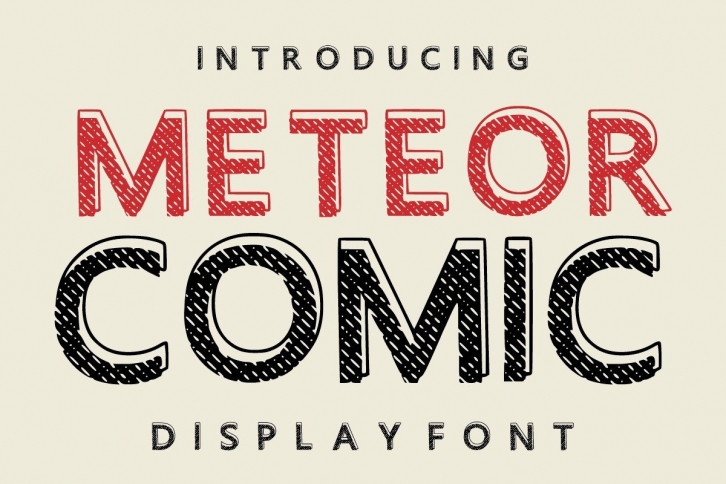 Meteor Comic Font Download