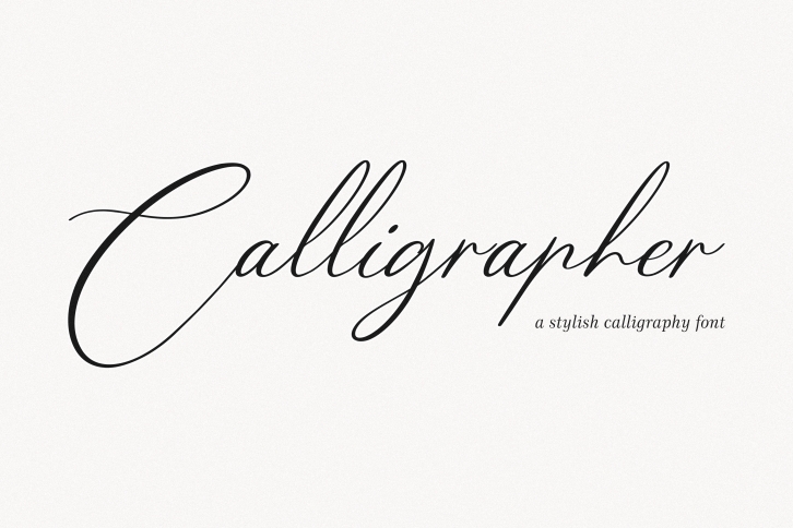 Calligrapher Font Download