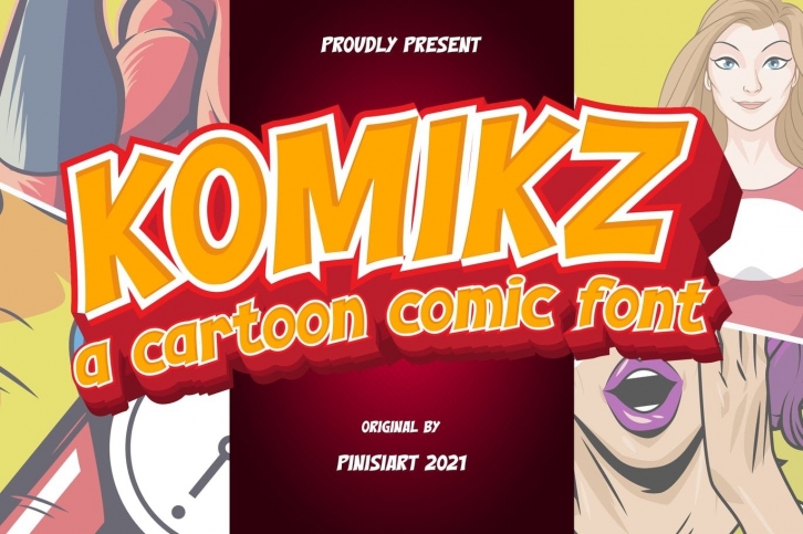 KOMIKZ Font Download