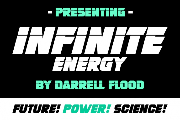 Infinite Energy Font Download