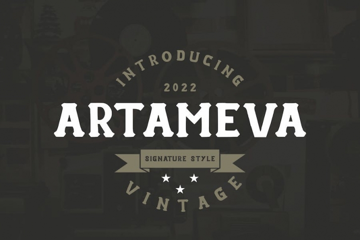 Artameva Vintage Font Font Download