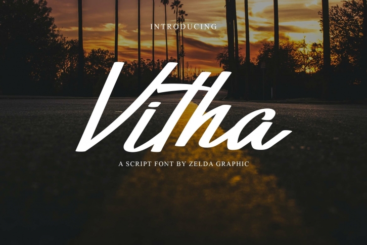 Vitha Script Font Download