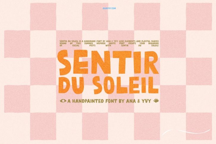 Sentir Du Soleil Cutout Marker Font Download