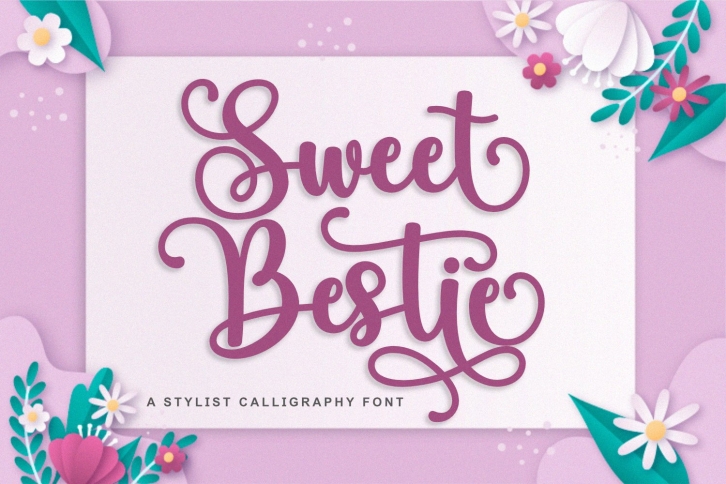 Sweet Bestie Font Download