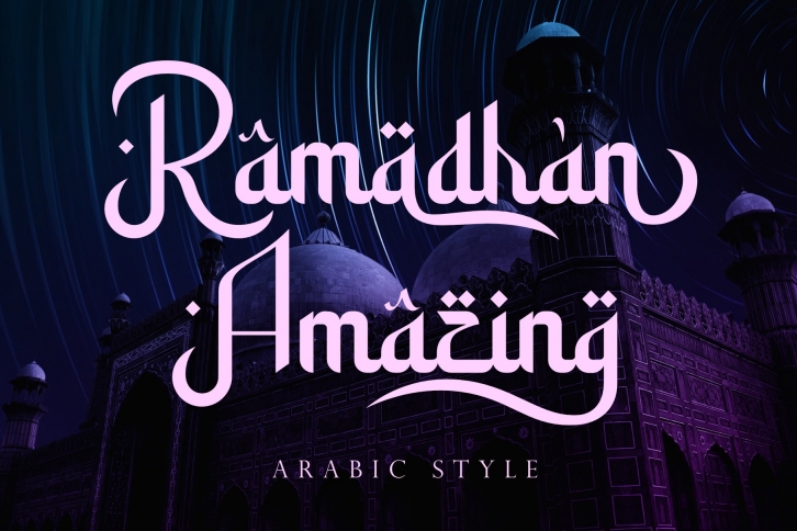 Ramadhan Amazing Font Download
