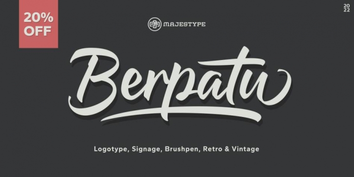 Berpatu Font Download