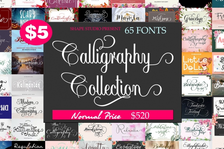 Calligraphy Collection Font Download