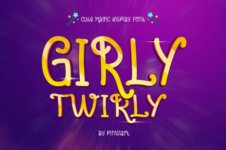 Girly Twirly Font Download