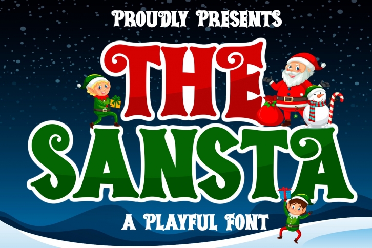 The Sansta Font Download