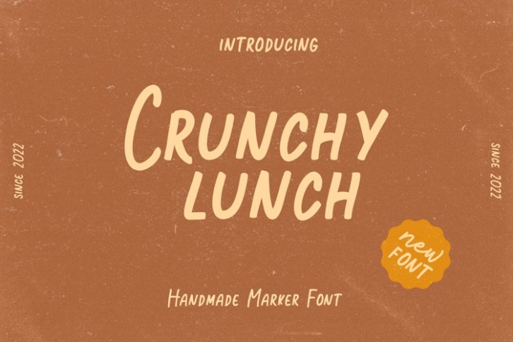 Crunchy Lunch Font Download