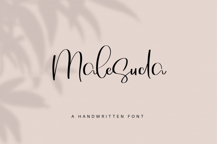 Malesuda Script Font Download