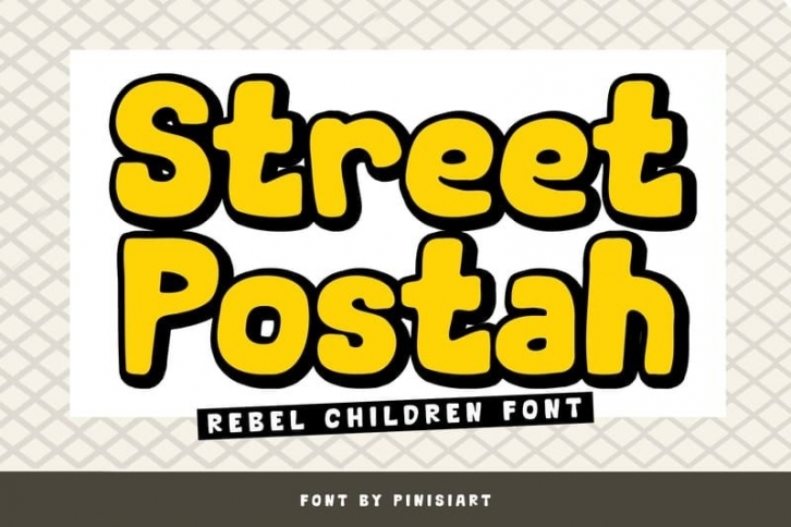 Street Postah Font Download