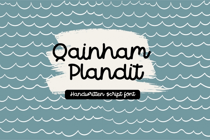 Qainham Plandit Script Font Download