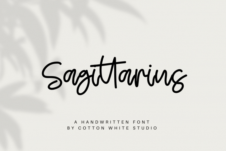 Sagittarius A Bouncy Script Font Download
