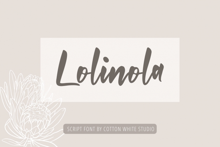 Lolinola Elegant Script Font Download