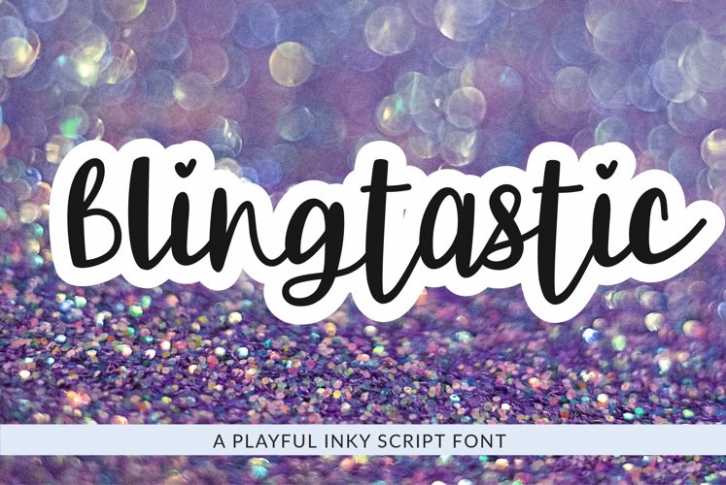 Blingtastic Font Download