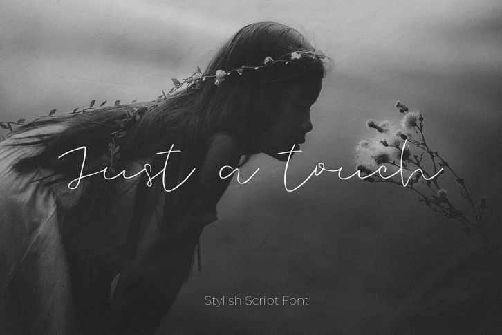 Just a touch Font Download