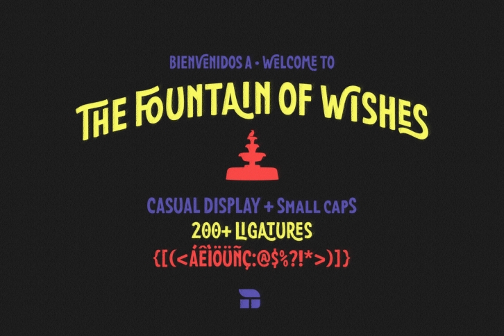 The Fountain of Wishes Font Download