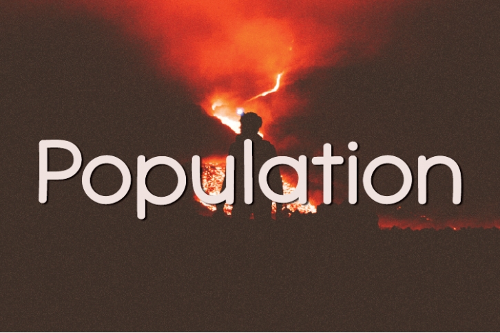 Population Font Download