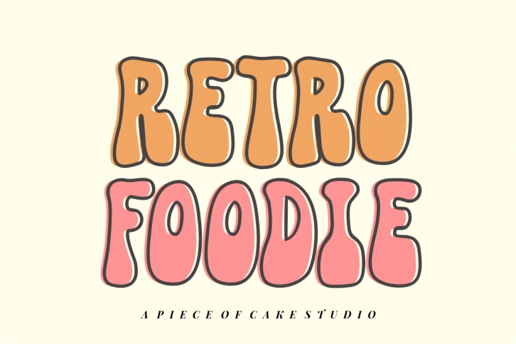 Retro Foodie Font Download