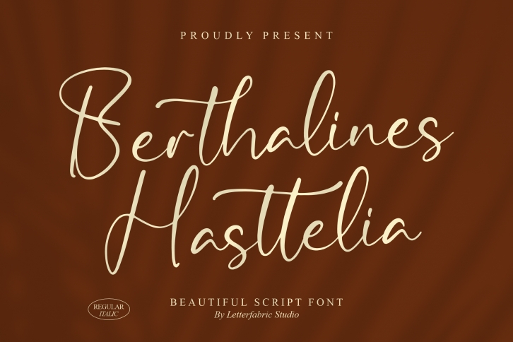 Berthalines Hasttelia Font Download