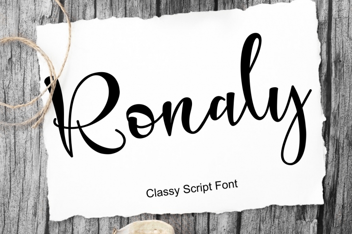 Ronaly Font Download