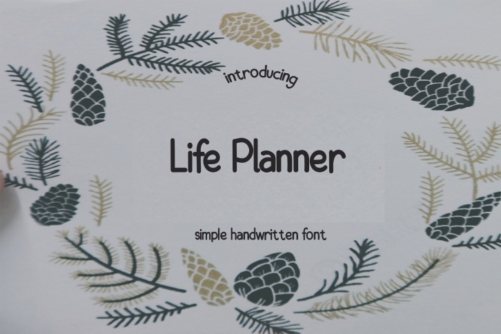Life Planner Font Download