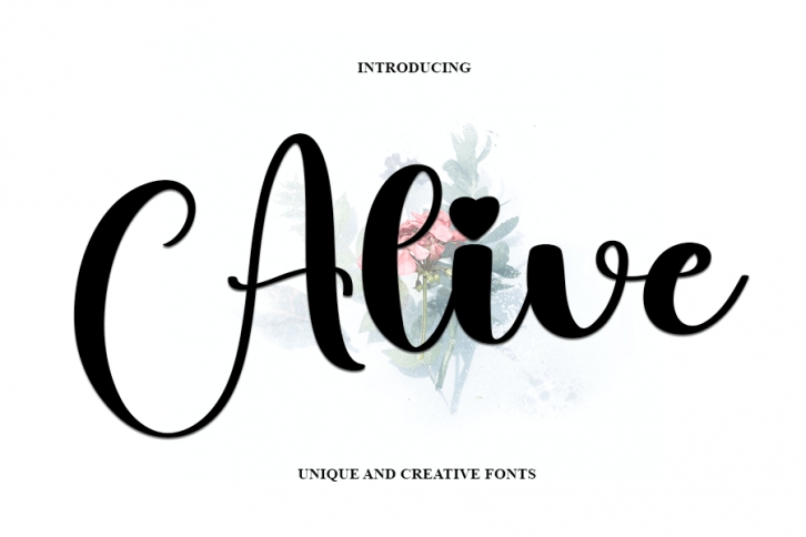 Alive Font Download