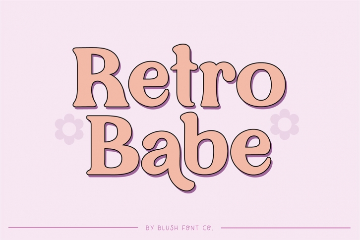 RETRO BABE Modern Serif Font Download