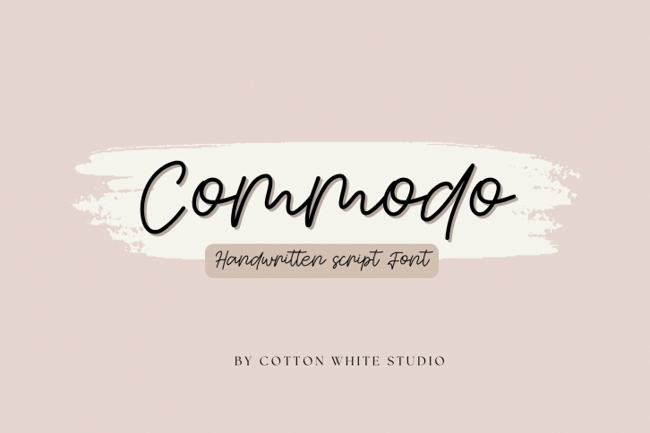 Commodo Font Download
