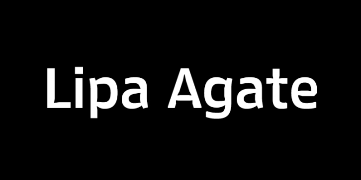 Lipa Agate Font Download