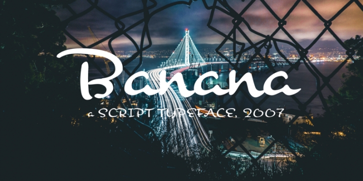 Banana Font Download