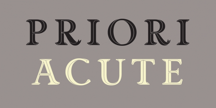 Priori Acute Font Download