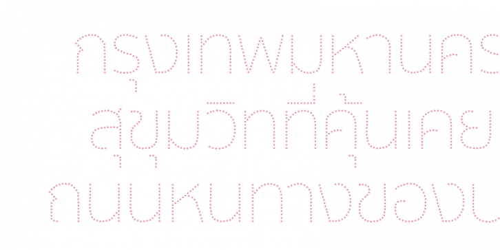 Sukhumvit Dot Font Download