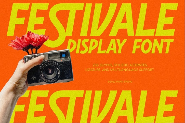 Festivale - Display Retro Sans Font Download