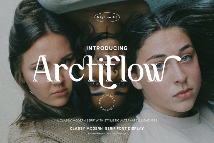Arctiflow - Modern Serif Font Download