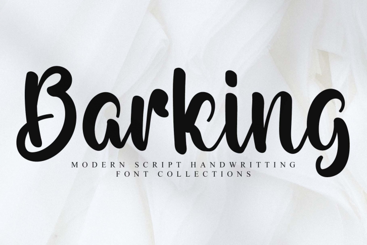 Barking Font Download