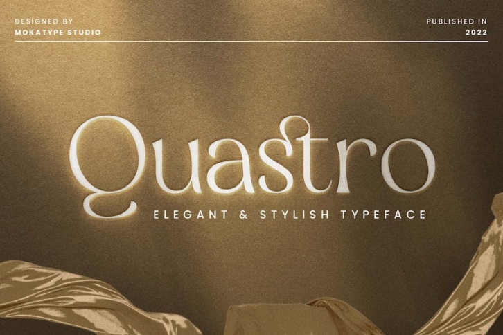 Quastro - Elegant & Stylish Display Serif Font Download