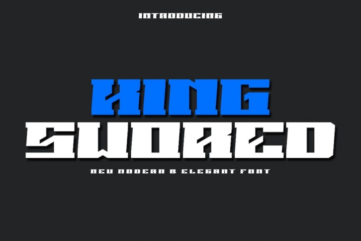 King Swored Font Font Download