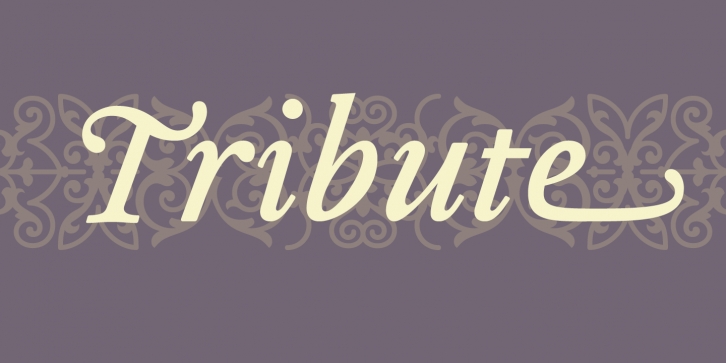 Tribute Font Download