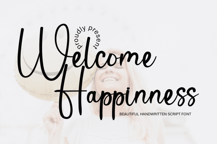 Welcome Happinness Font Download