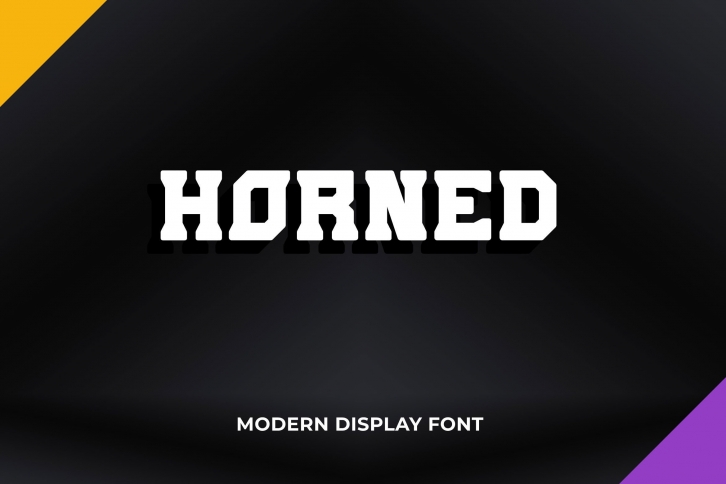 Horned Font Download