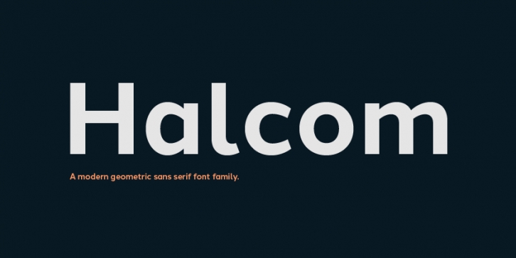 Halcom Font Download
