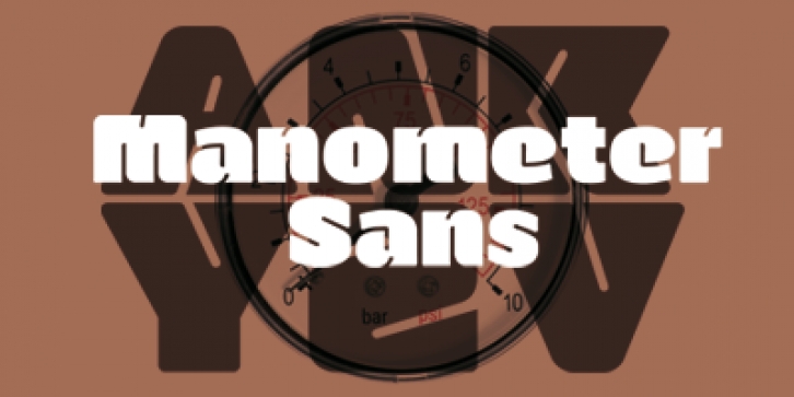 Manometer Sans Font Download