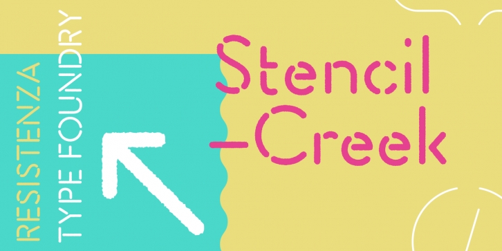 Stencil Creek Font Download