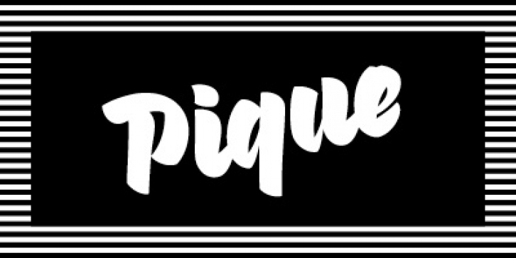 Pique Font Download